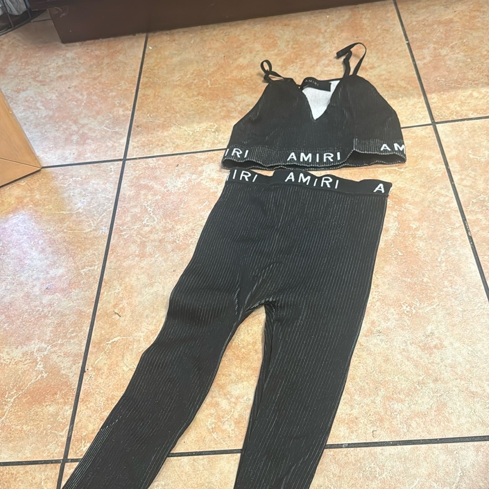 Amiri set black and white